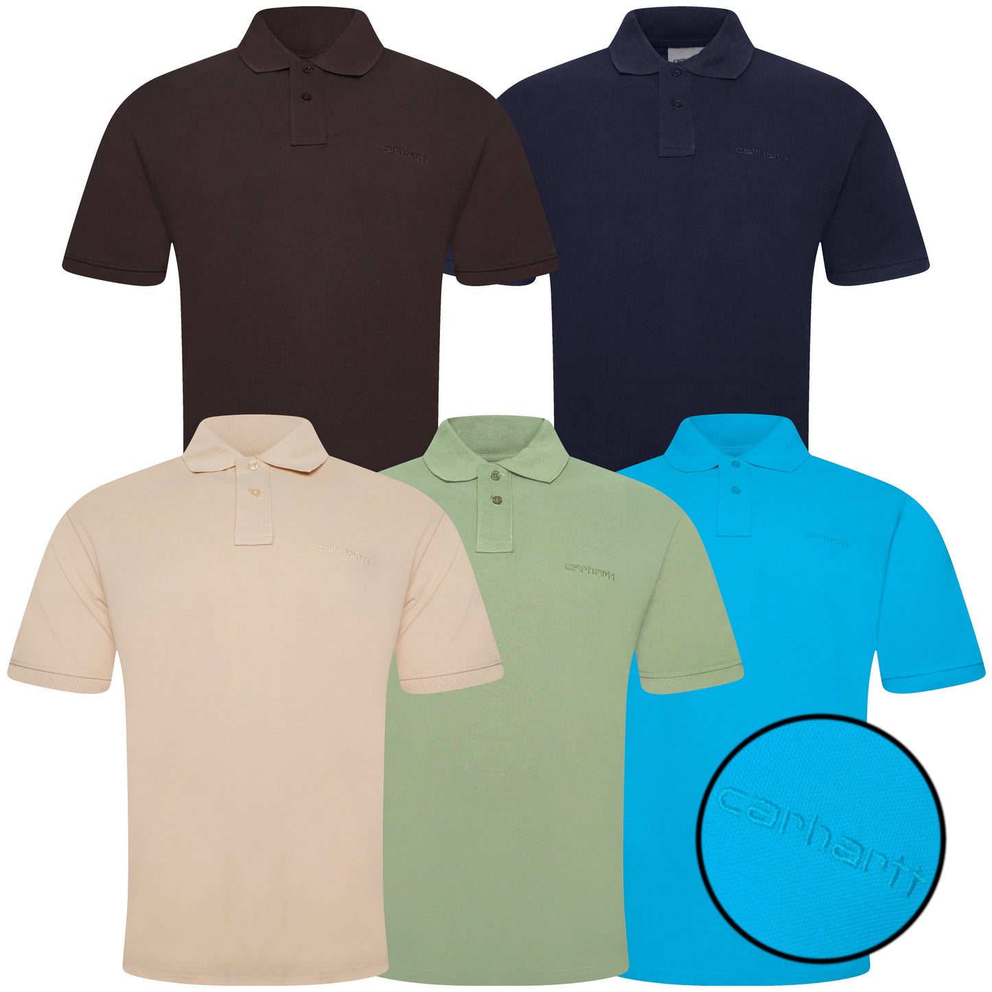 Carhartt WIP Levon Pique Polo Shirt