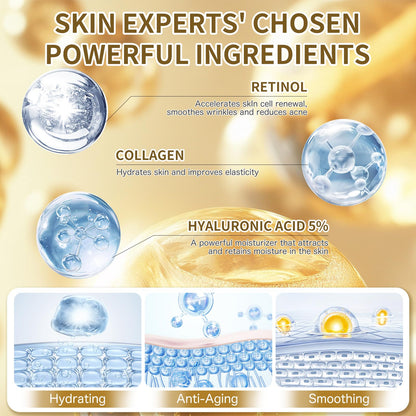 MUOCOBU Anti Aging Neck Cream – 5-In-1 Firming, Lifting, and Moisturizing for Neck, Chest & Face