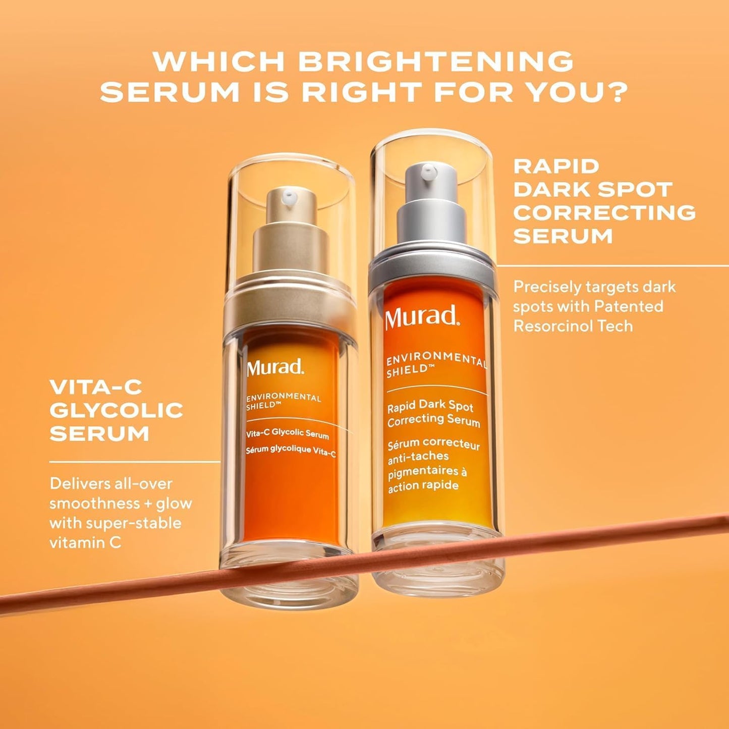 Murad Rapid Dark Spot Correcting Serum — Advanced Resorcinol, Tranexamic & Glycolic Formula | 1 fl oz