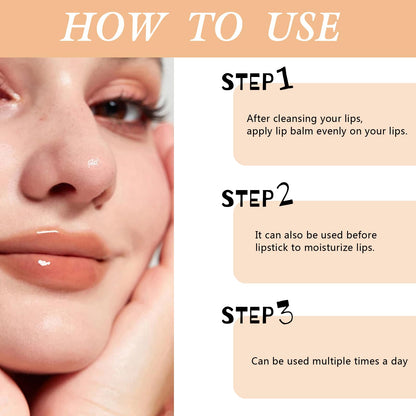MUREND 3PCS Turmeric Lip Balm for Smokers – Dark Lip Treatment, Lip Exfoliator & Nourishing Moisturizer