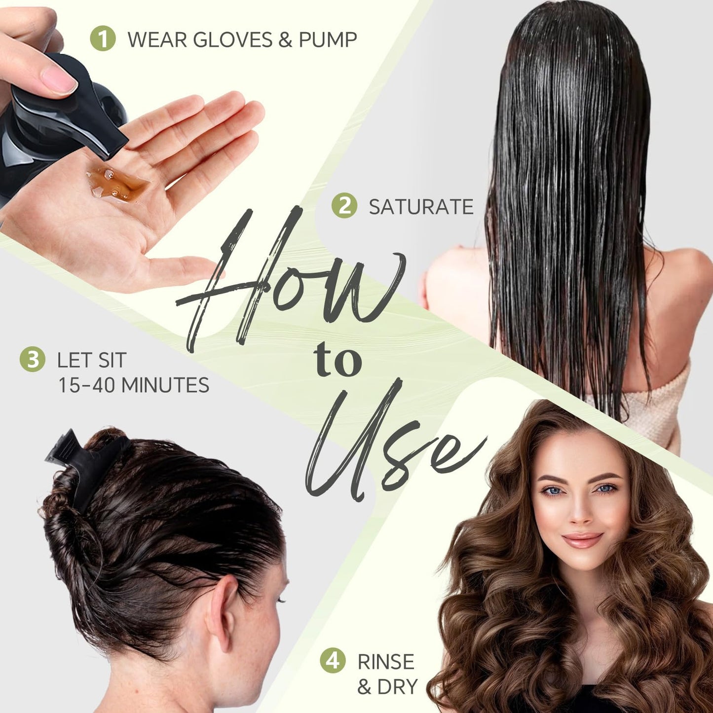Mxvbaty Light Brown Hair Dye Shampoo 3-in-1 | Root Touch Up, 16.9 oz