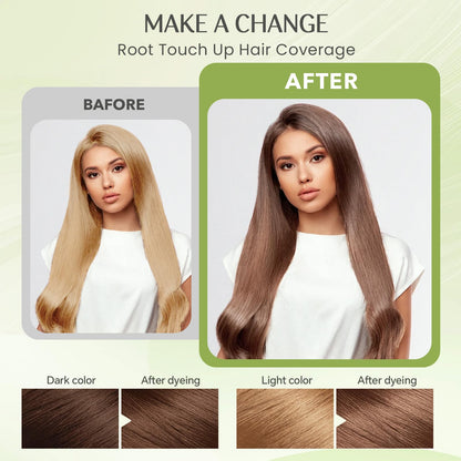 Mxvbaty Hair Dye Shampoo 3-in-1 – Instant Natural Color, Root Touch Up, 16.9 fl oz