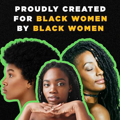 MY BLACK IS BEAUTIFUL Detangler Spray – Sulfate Free, Coconut Oil, Honey & Turmeric, 7.6 fl oz