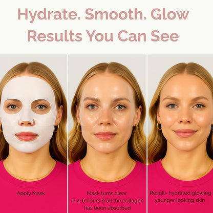 My Flexy Bio Collagen Overnight Mask – Peptides, Hyaluronic Acid & Antioxidants (4 Pack)
