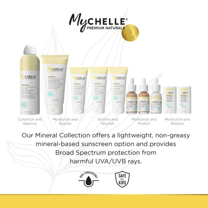 MyChelle Sun Shield Liquid SPF 30 Medium/Dark — Tinted Mineral Sunscreen & Primer (1 fl oz)