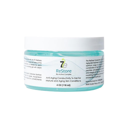 Myolift 7E Wellness ReStore Conductive Gel with Bio-Active Complex – 4 oz | Hyaluronic Acid & Collagen Peptides