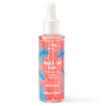 Mystic Tan Wake Up Tan Face Serum with Hyaluronic Acid – Overnight Self Tanner, 1.0 fl oz