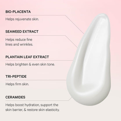 MZ SKIN Reviving Bio-Placenta & Stem Cell Serum – Luxury 1.01 fl oz | Night Repair with Bio-Placenta, Plant Stem Cells & Peptides