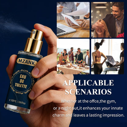 MZANK 4 Pack Cologne for Men – 4x30ml Travel Gift Set