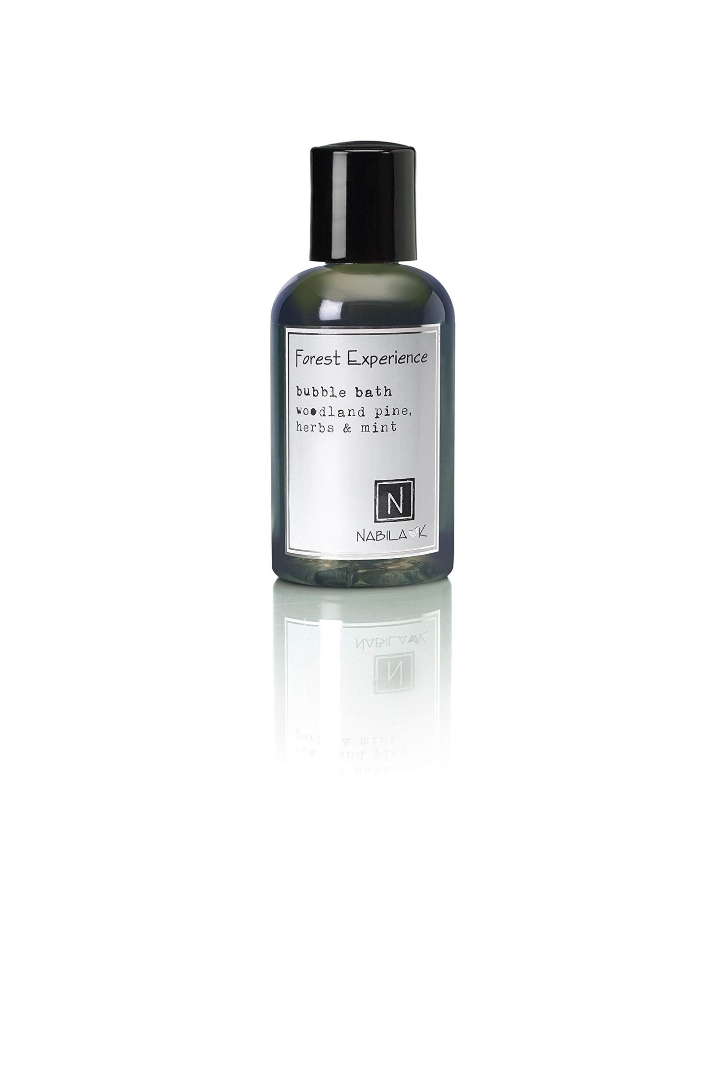 Nabila K Forest Experience Travel-Size Bubble Bath – Pine, Herbs & Mint (2 oz)