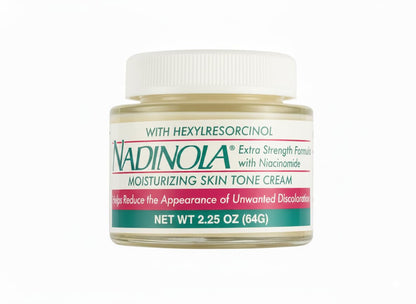 Nadinola Moisturizing Skin Tone Cream with Niacinamide & Hexylresorcinol — 2.25 oz
