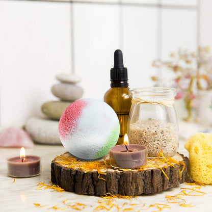Nagaliving Bath Bombs Gift Set – 10 Organic Bubble Bombs for Valentine’s Day & Christmas