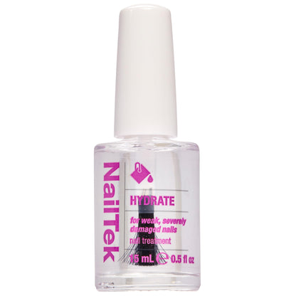 Nail Tek Hydrate Formula 4 – Moisturizing Nail Strengthener & Treatment (0.5 fl oz)