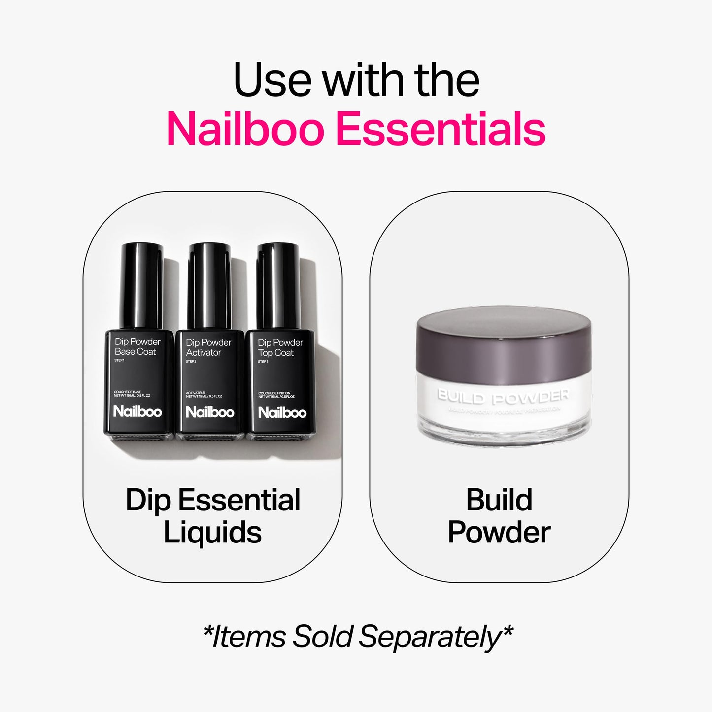 Nailboo Cloudberry Dip Powder – Dusty Purple, No UV Lamp Needed, DIY Nails at Home (0.5 oz)
