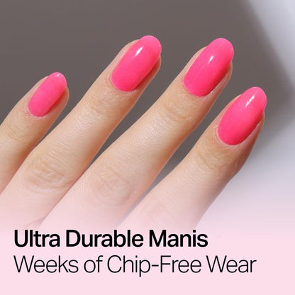 Nailboo Pink Lemonade Dip Powder – Hot Pink Nail Dip, UV-Free, DIY Home Manicure (0.5 oz)