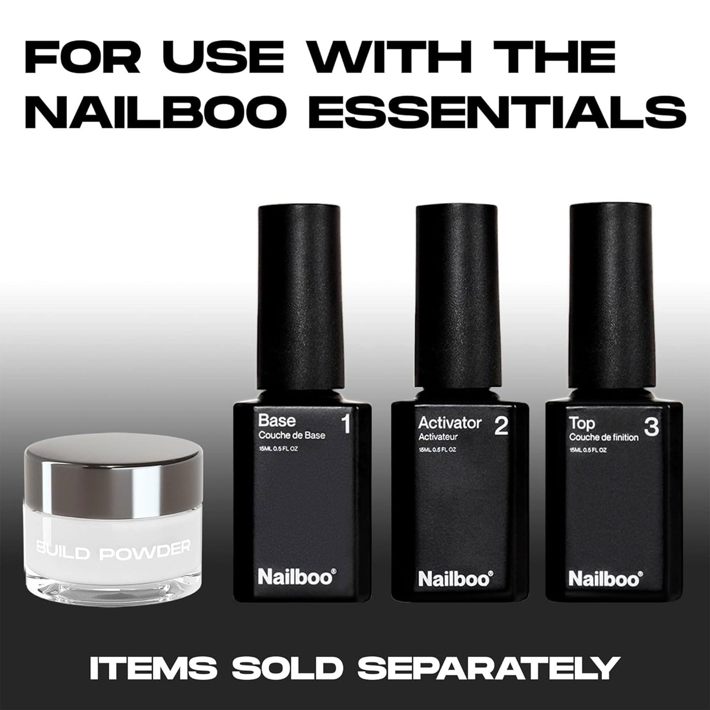Nailboo Dip Powder Soda Glam Pink Glitter – No UV Needed, 0.5 oz, DIY Nails at Home