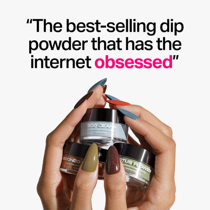 Nailboo Dip Powder Here’s A Tip: Cool White, No UV Light Needed, DIY Nails at Home 0.5 oz