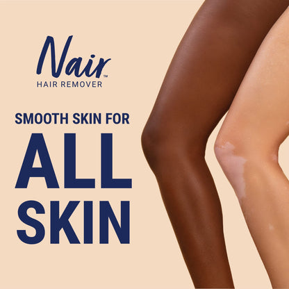Nair Hair Remover Moisturizing Face Cream with Sweet Almond Oil – 2 oz (Pack of 5)