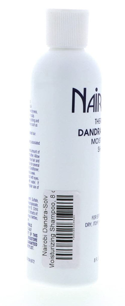 Nairobi Therapeutic Dandra-Solv Moisturizing Shampoo – Unisex, 8 oz