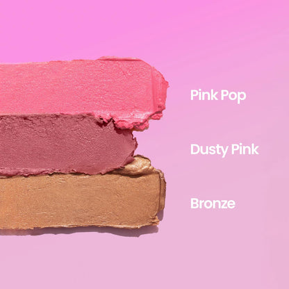 Naked Sundays SPF 50 Glow Balm Pink Pop – Peptide-Infused Blush Stick (8g)