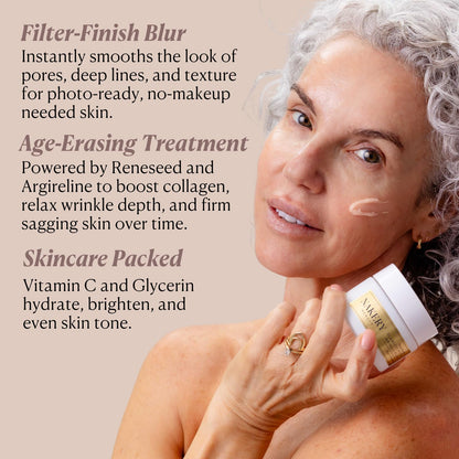Nakery Pave The Way Flawless Filter Wrinkle Filler – Instant Smoothing & Skin Tightening Primer