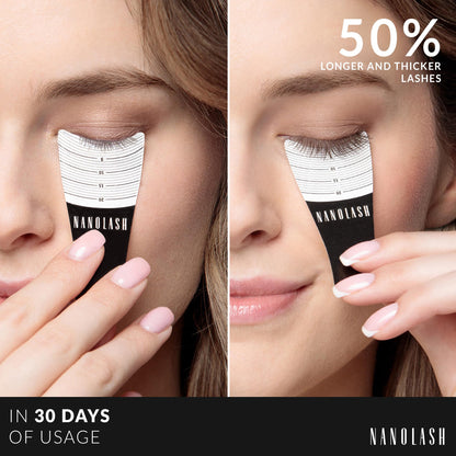 Nanolash Eyelash Serum 3ml | NANOIL – Eyelash Conditioner & Booster for Longer, Denser Lashes (About 30 Days)