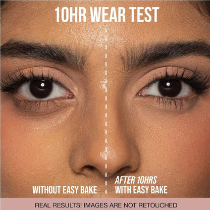 NAPH H.U.D.A Beauty Easy Bake Loose Setting Powder Cupcake + Bonus Acne Patch (0.71 oz / 20 g)