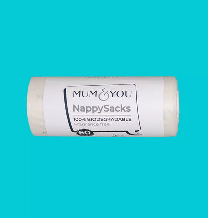 100% Biodegradable Nappy Sacks 4 Pack