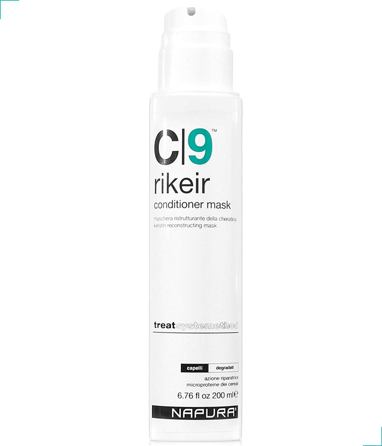 NAPURA C9 Deep Conditioning Hair Mask for Damaged Hair with Avocado & Jojoba Oil – Sulfate Free