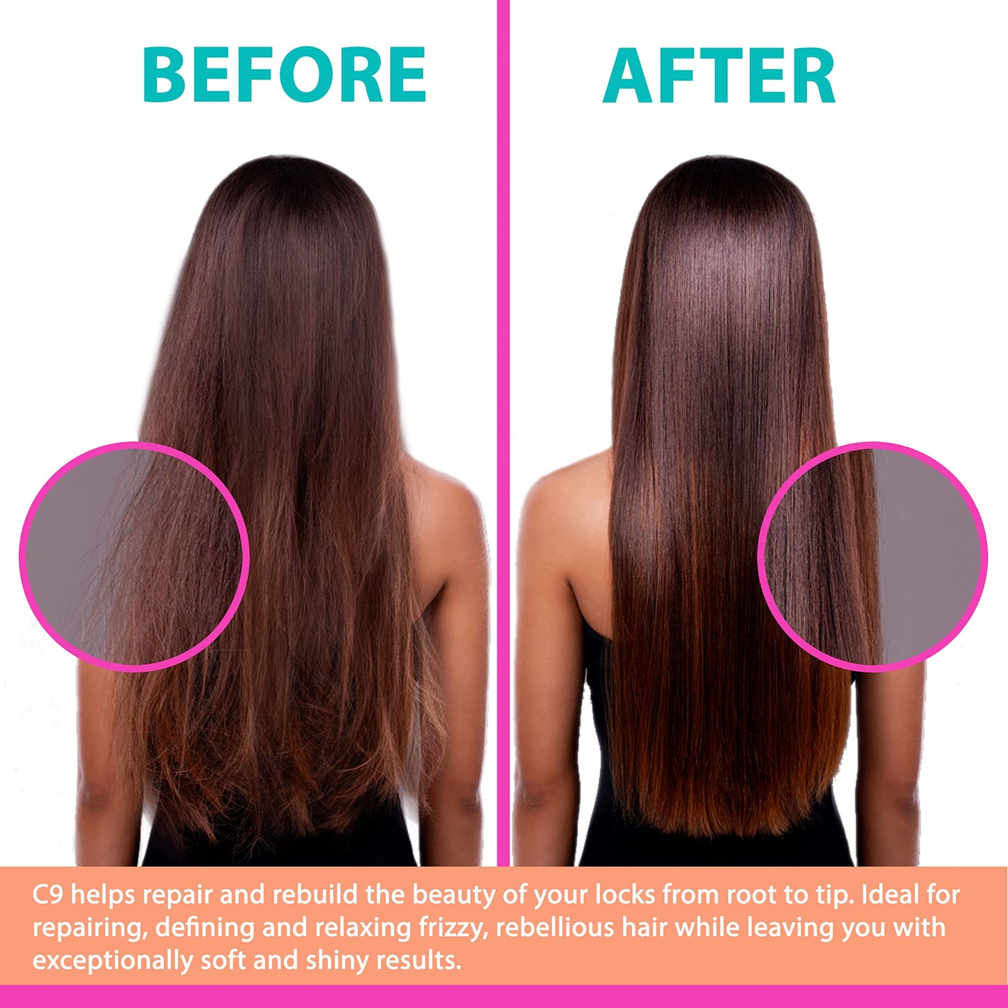 NAPURA C9 Deep Conditioning Hair Mask for Damaged Hair with Avocado & Jojoba Oil – Sulfate Free