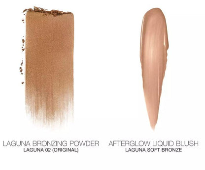 NARS Gold Star Mini Laguna Cheek Duo – Mini Laguna Bronzer + Mini Afterglow Liquid Blush (Laguna)