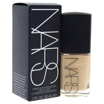 NARS Sheer Glow Foundation Punjab/Medium | 1 oz Radiant, Buildable Coverage