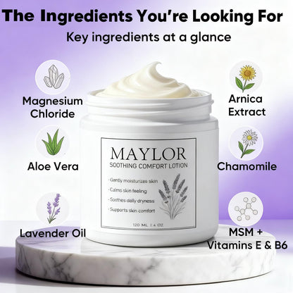Narvokey Soothing Comfort Maximum Strength Relief Cream – Magnesium, Arnica, Aloe Vera (4oz)