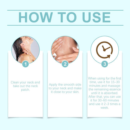 Nascence Anti Neck Wrinkle Patches – 5-Piece Moisturizing & Firming Neck Patches
