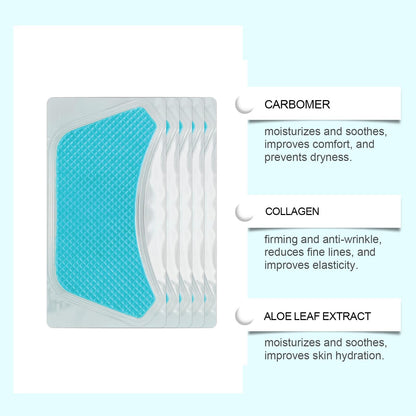 Nascence Anti Neck Wrinkle Patches – 5-Piece Moisturizing & Firming Neck Patches