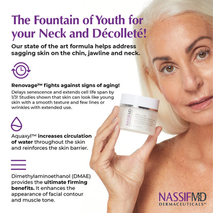 NassifMD Deco-Lift Neck Firming Complex Serum | Hydration & Smoothing