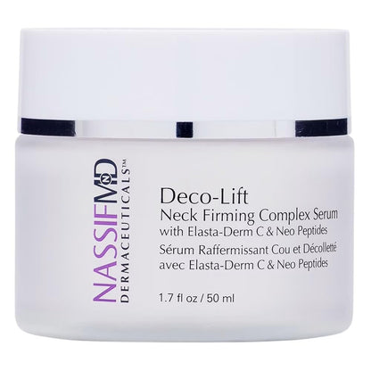 NassifMD Deco-Lift Neck Firming Complex Serum | Hydration & Smoothing