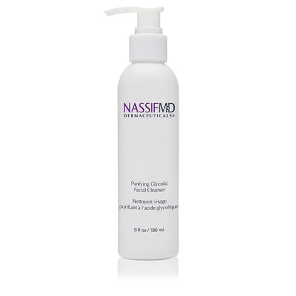 NassifMD Glycolic Acid Face Wash – Hydrating Cleanser for Smoother Skin