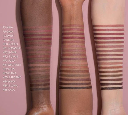 Natasha Denona I Need A Nude Lip Crayon P3 Nina – Creamy Matte Lip Liner + Bonus Korean Sheet Mask