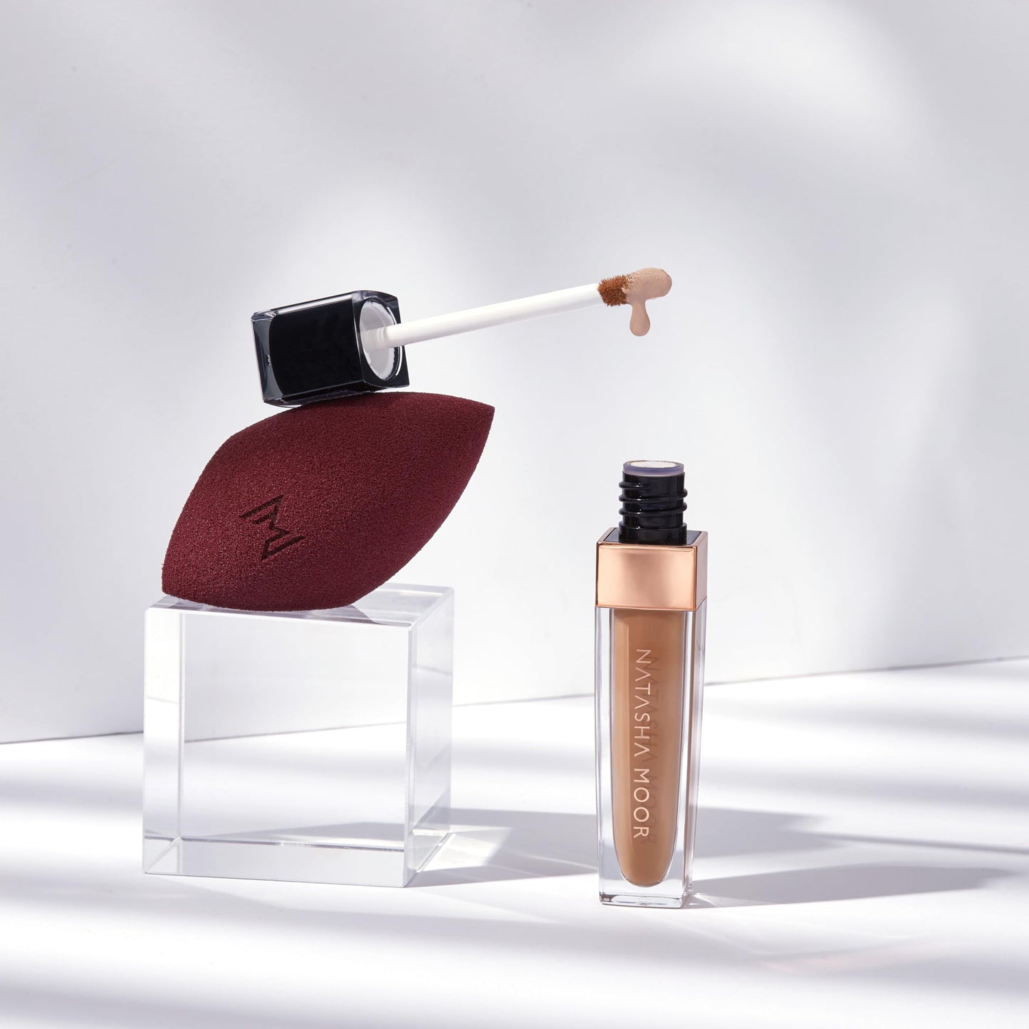 NATASHA MOOR Liquid Magic Concealer – Ultimate Dark Circle Coverage, Water-Resistant, Vitamin E, Cruelty-Free