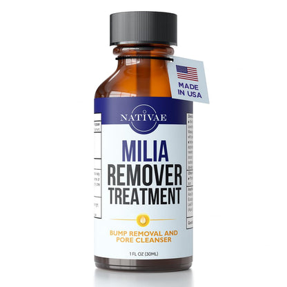 Nativae Milia Remover — Eye & Face Milia Spot Treatment with Salicylic Acid & Tea Tree
