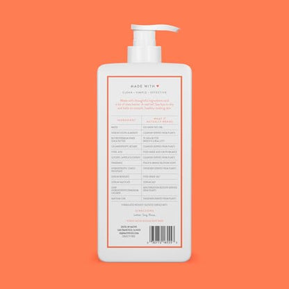 Native Moisturizing Body Wash with Peach & Orange Blossom — 18 oz | Sulfate, Dye & Paraben Free