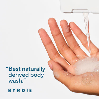 Native Body Wash Sea Salt & Cedar — Sulfate Free, Paraben Free, Dye Free, Hydrating 18 oz