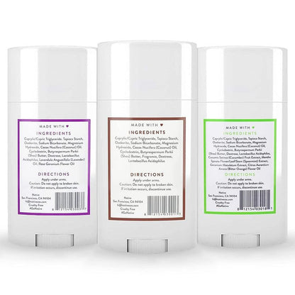 Native Deodorant Classic 3-Pack – Aluminum-Free, 72-Hour Odor Control