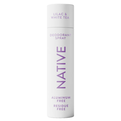 Native Deodorant & Body Spray Lilac & White Tea – Aluminum-Free, 72-Hour Odor Protection