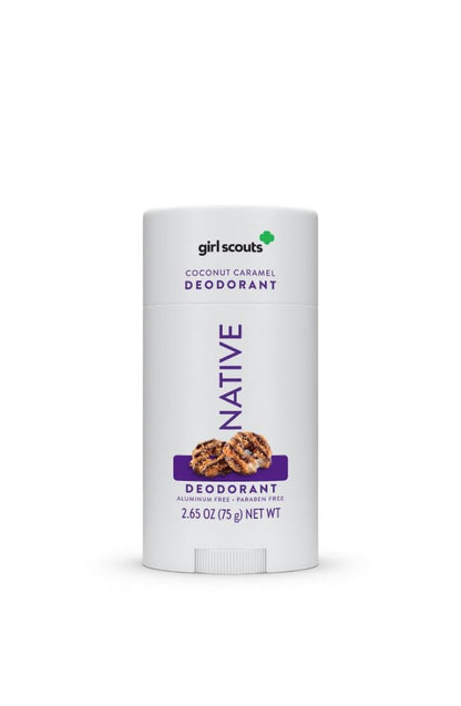 Native Limited Edition Girl Scout Coconut Caramel Cookie Deodorant – 2.65 oz