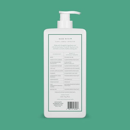 Native Lily Milk & White Sage Body Wash – 24-Hour Moisturizing, Sulfate & Dye Free, 18 oz