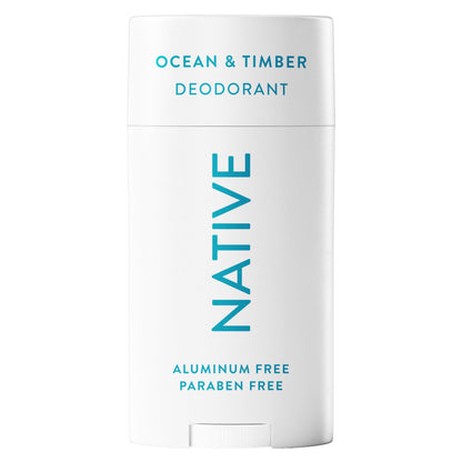 Native Ocean & Timber Deodorant 2.65oz — Aluminum-Free, 72-Hour Odor Protection