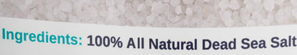 Natural Elephant Dead Sea Bath Salt – 2 lb | 100% Natural & Pure | Coarse Grain