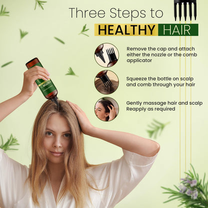 Natural Riches Castor Oil with Rosemary – 8 oz for Stronger, Fuller Hair Growth